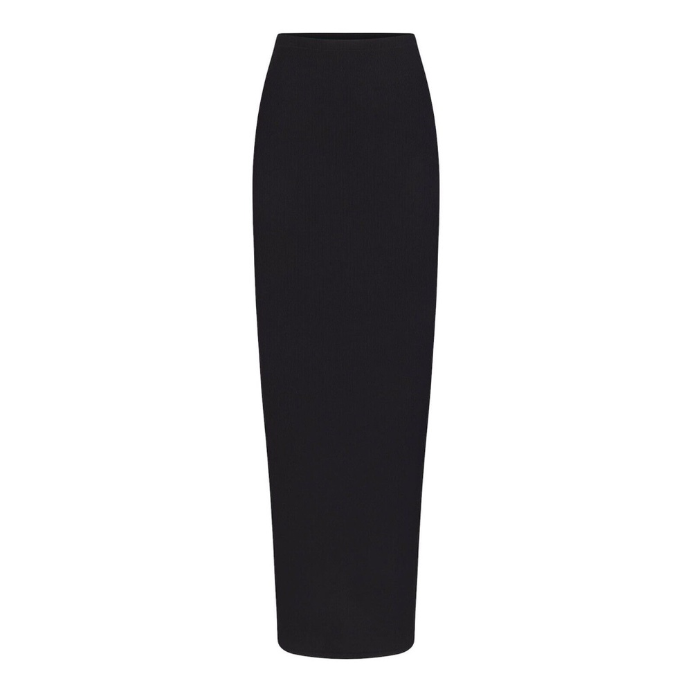 SKIMS soft lounge skirt Onyx BO-SKT-3492 Black